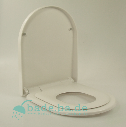 WC Sitz mit Kindersitz Absenkautomatik und D-Form / Soft-Close für Darling New Duravit