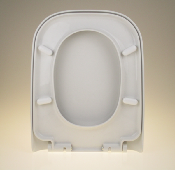 WC Sitz Eckig Form mit Absenkautomatik | SoftClose